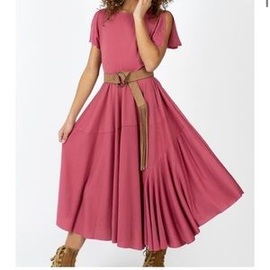 Joyfolie Avy Dress in Rose 🌹 petal size 10 NWT